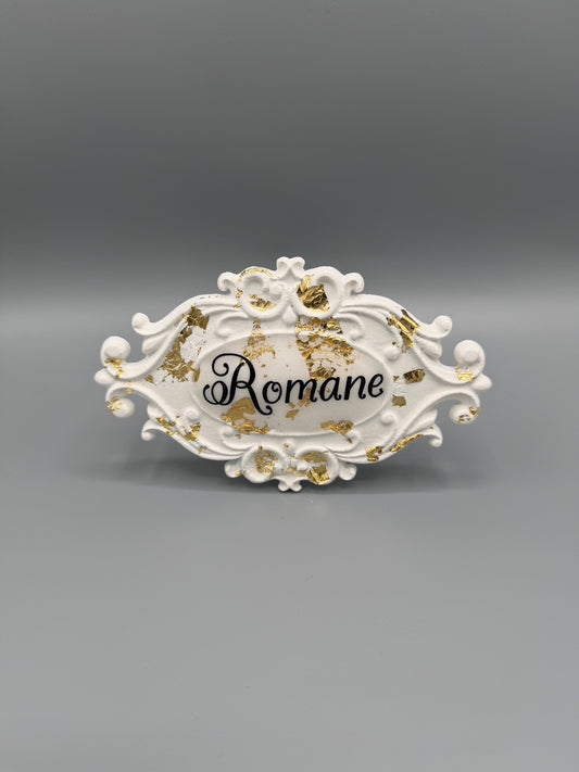 Rundes Ornament mit Personalisierung