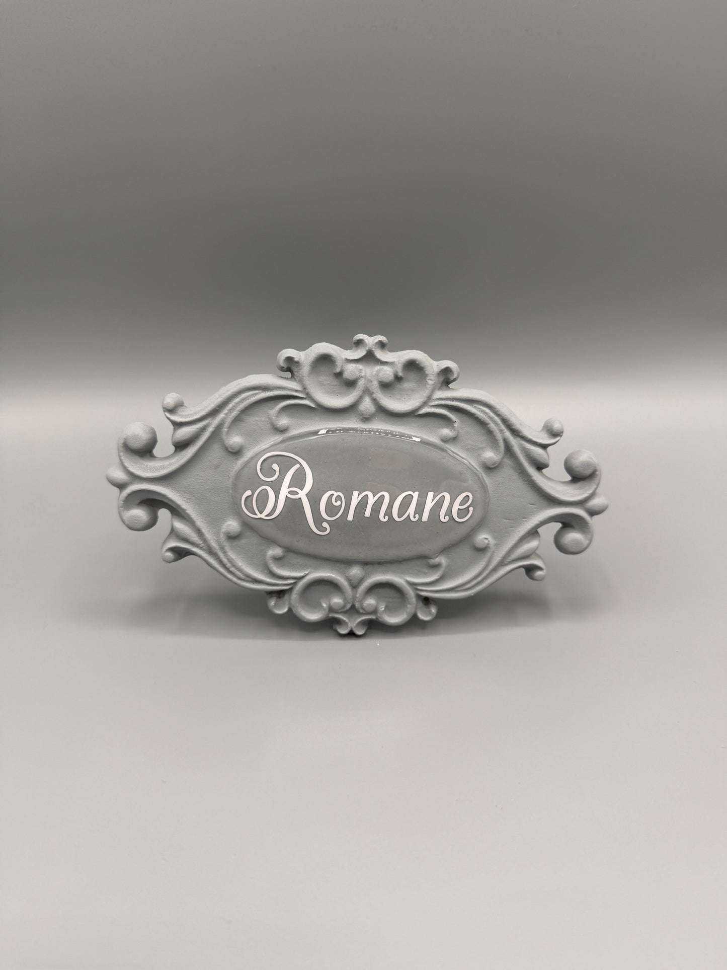 Rundes Ornament mit Personalisierung